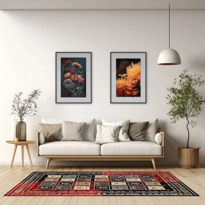 Tradicionalni tepisi br 7059 koje proizvodimo će promeniti svaku Vašu prostoriju. Odaberite sami svoj dizajn i štampu tepiha. Veliki izbor štampanih tepiha