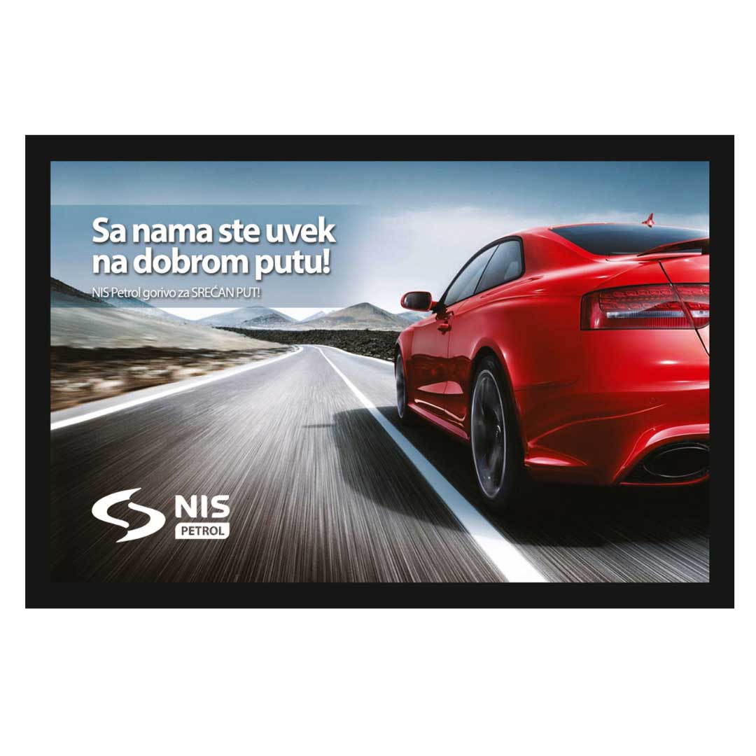 Spoljašnji otirači 8014 se mogu brendirati po Vašoj želji. Postoji bezbroj mogućnosti za reklamu! Otirači više neće biti samo sredstvo za čišćenje obuće.