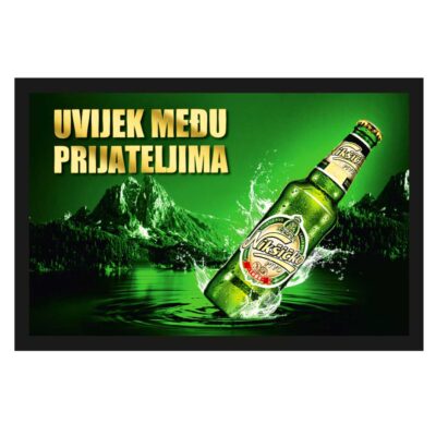 Spoljašnji otirači 8001 se mogu brendirati po Vašoj želji. Postoji bezbroj mogućnosti za reklamu! Otirači više neće biti samo sredstvo za čišćenje obuće.