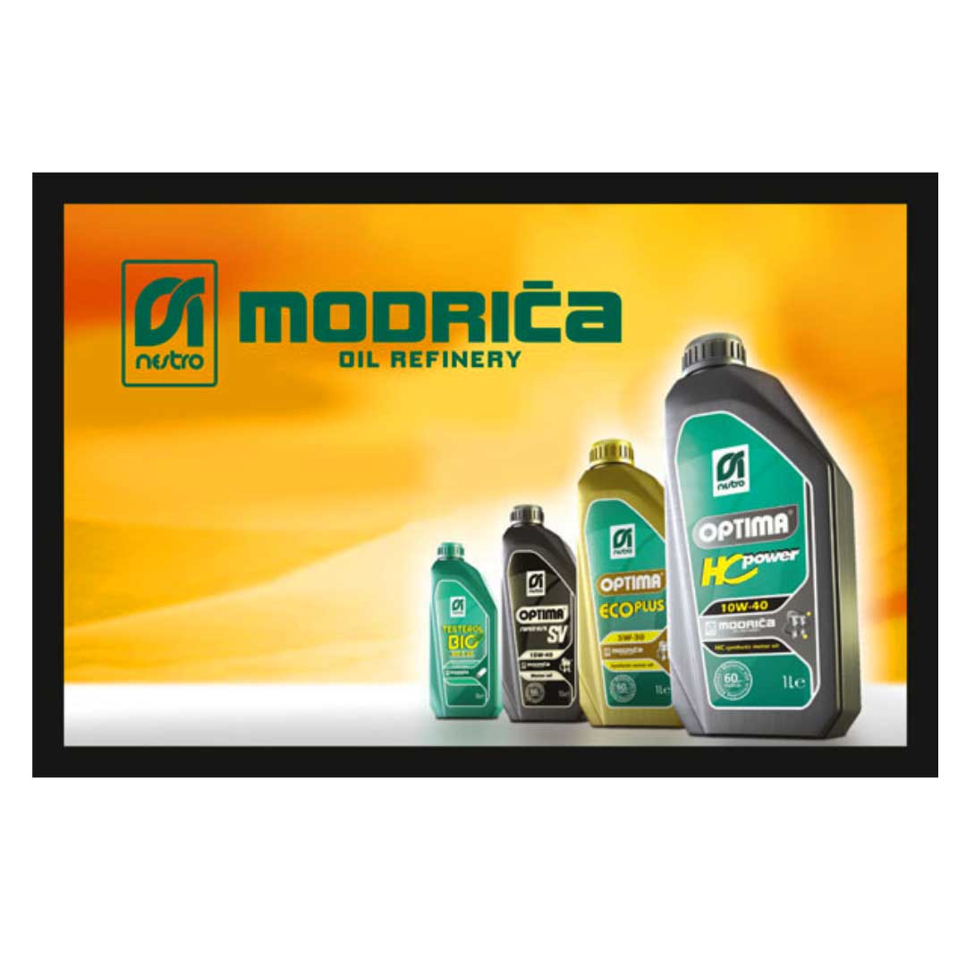 Spoljašnji otirači 8011 se mogu brendirati po Vašoj želji. Postoji bezbroj mogućnosti za reklamu! Otirači više neće biti samo sredstvo za čišćenje obuće.