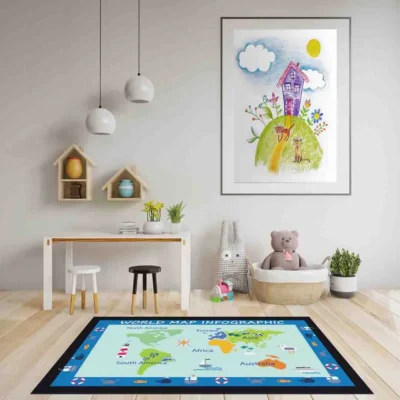 Dečiji tepisi br 7305 koje proizvodimo će promeniti svaku Vašu prostoriju. Odaberite sami svoj dizajn i vrstu tepiha. Veliki izbor tepiha