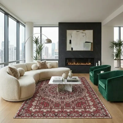 Orijentalni tepisi br 7486 koje proizvodimo će promeniti svaku Vašu prostoriju. Odaberite sami svoj dizajn i vrstu tepiha